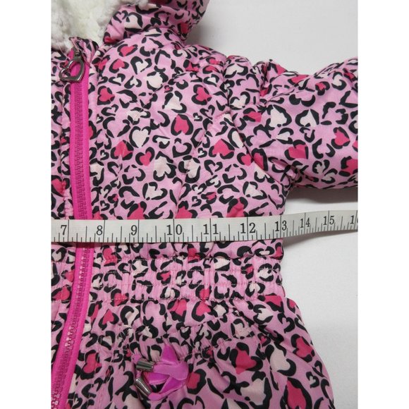 AQ Arctic Quest faux fur fleece lined puffer jacket - Picture 9 of 12